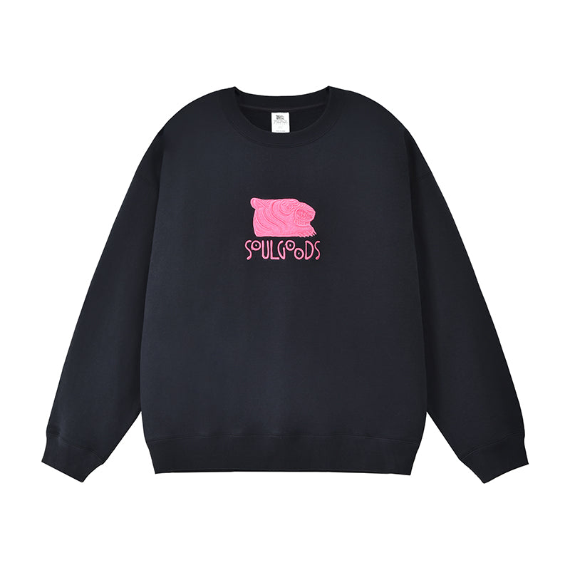Soulgoods Tiger Logo Crew Neck Sweater 2025FW Drop 2