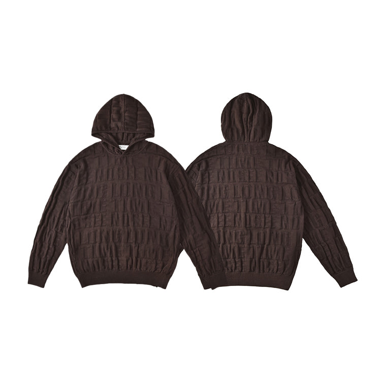 Soulgoods “Long Time No See” Knitting Hoodie 2025FW Drop 1