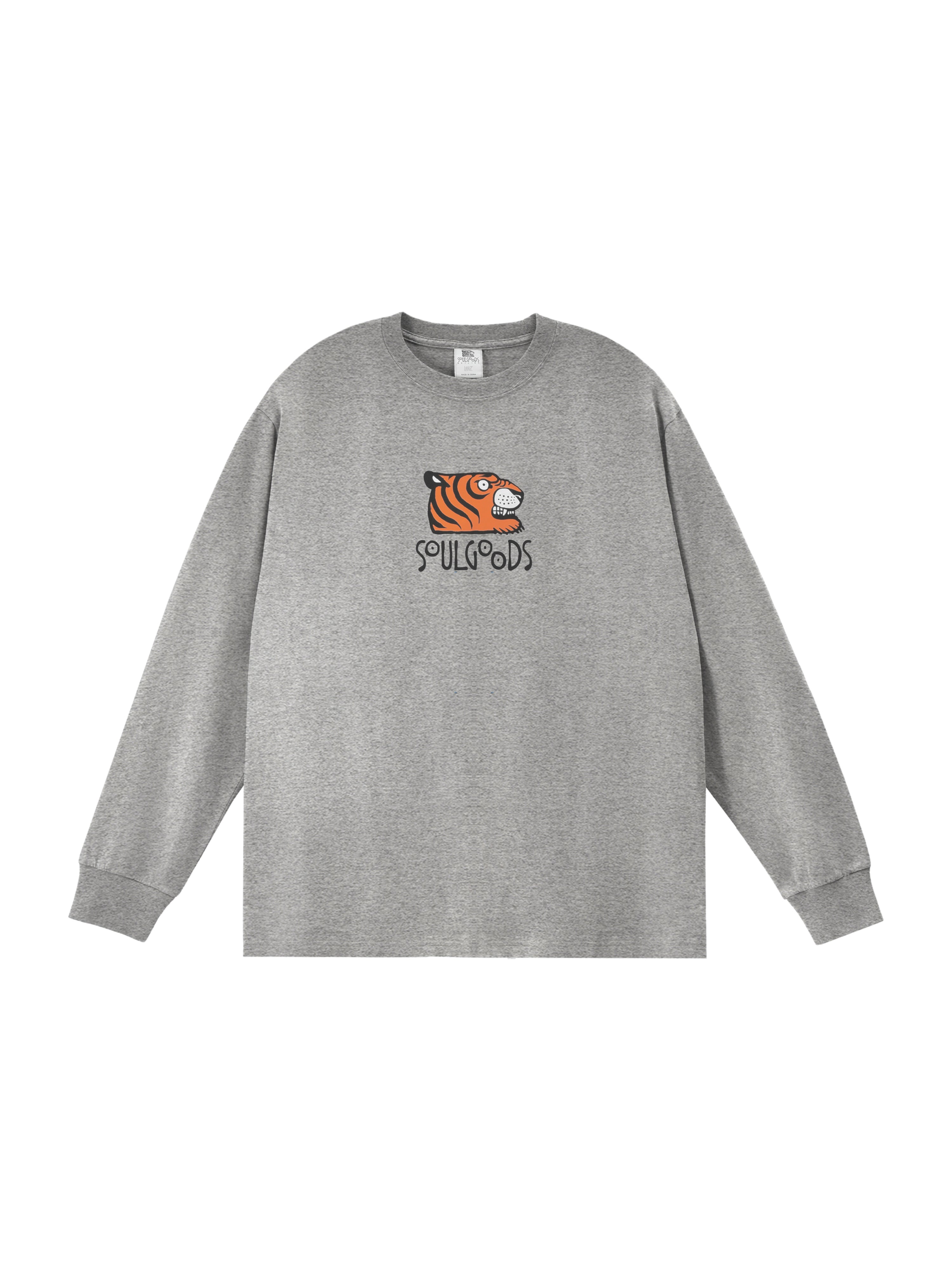 Soulgoods Tiger Logo Long Sleeve Tee 2025FW Drop 1