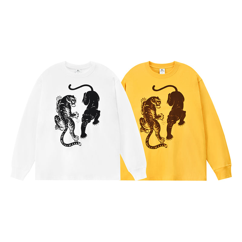 Soulgoods Tiger & Panther Long Sleeve Tee 2025FW Drop 4