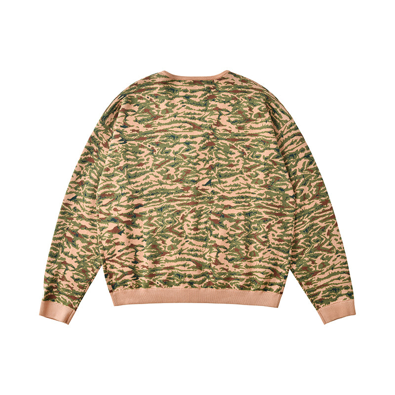 Soulgoods Jacquard Camo Cardigan 2025FW Drop 3